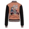 Queen Kerosin Built It Up College Jacket Latte-L | Queen Kerosin