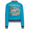Queen Kerosin California Beach'n College Jacket Sky Blue-2XL | Queen Kerosin