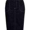 Queen Kerosin Denim Pencil Skirt-XXL | Fiftiesstore