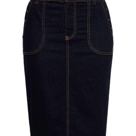Queen Kerosin Denim Pencil Skirt-XXL | Fiftiesstore