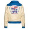Queen Kerosin Faster Than The Wind Work Jacket Blue & Off White-XXL | Queen Kerosin