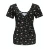 Queen Kerosin Howdy Top Black-XXXL | Queen Kerosin