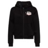 Queen Kerosin Ladies Hoodie Vest We Can Do It Black-XS | 31% korting | Queen Kerosin