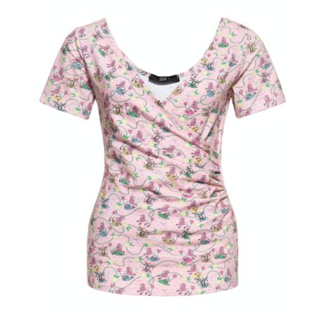 Queen Kerosin Poodle Top Pink-XXL | Queen Kerosin