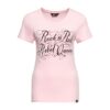 Queen Kerosin Rock 'N' Roll Rebel Queen T-Shirt Pink-XL | 17% korting | Queen Kerosin
