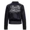 Queen Kerosin Rock n Roll Rebel Queen Gabarin Jacket Black-XXXL | Queen Kerosin