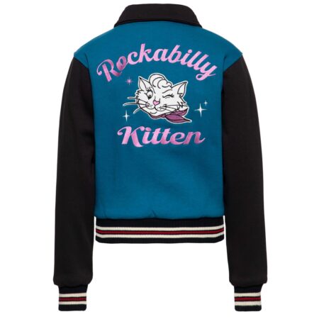 Queen Kerosin Rockabilly Kitten College Jack Petrol-3XL | King Kerosin