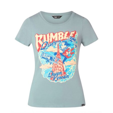 Queen Kerosin Rumble Queen Top Smoke Green-XXXXL | Queen Kerosin
