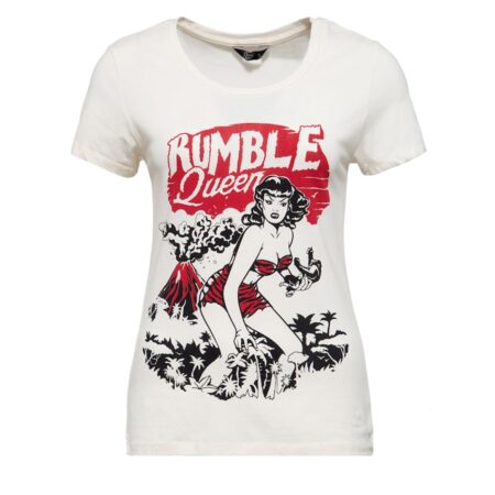 Queen Kerosin Rumble in the Jungle Shirt Off White-L | Queen Kerosin
