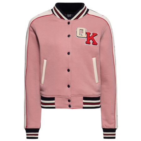 Queen Kerosin Star College Jacket Pink-3XL | Queen Kerosin