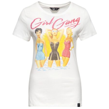 Queen Kerosin Summer Girl Gang Shirt Off White-XXXL | 17% korting | Queen Kerosin
