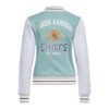 Queen Kerosin Sweat Jacket L.A. Chiefs Smokey Green & Grey-XXXL | Queen Kerosin