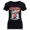 Queen Kerosin T-Shirt 'Fast & Curvy' Black-XL | Fiftiesstore