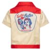 Queen Kerosin Taste Better Work Shirt Red & Off White -XL | Queen Kerosin