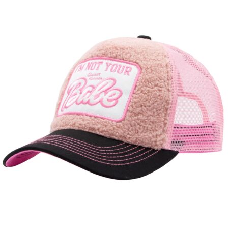 Queen Kerosin Teddy Trucker Pet I'm Not Your Babe Roze | Queen Kerosin