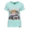 Queen Kerosin The Hot Rod Rebel T-shirt Ocean Wave-XXXL | Queen Kerosin
