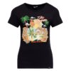 Queen Kerosin Tiki Lagoon T Shirt Black-S | 20% korting | Queen Kerosin