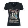 Queen Kerosin Tune Up Shirt Black-XS | 22% korting | Queen Kerosin