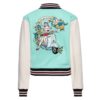 Queen Kerosin Vintage Love College Jacket Mint-XL | Queen Kerosin