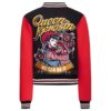 Queen Kerosin We Can Do It Cowgirl College Jacket Black & Red-3XL | Queen Kerosin