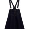 Queen kerosin Denim Swing Skirt-S | Fiftiesstore