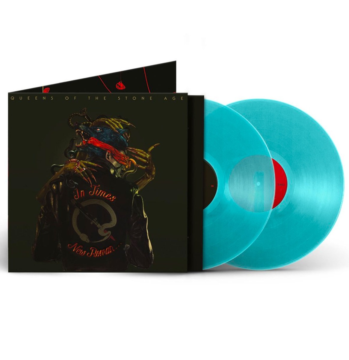 Queens Of The Stone Age - In Times New Roman... (Translucent Blauw Vinyl) 2 | 23% korting (LP) | Fiftiesstore