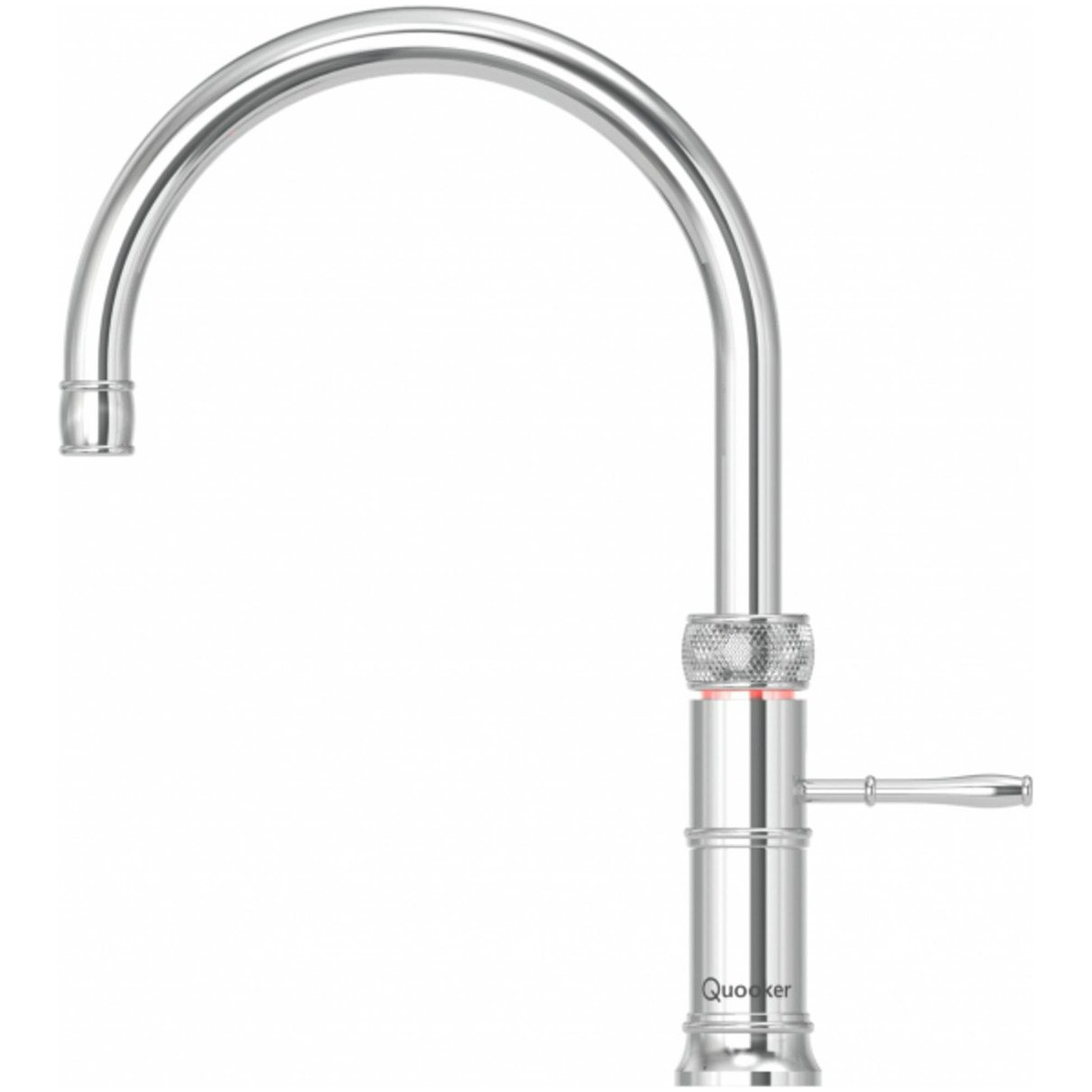 Quooker Classic Fusion Round Chroom Kraan Grijs | Quooker