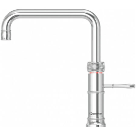 Quooker Classic Fusion Square Chroom Kraan Grijs | Quooker