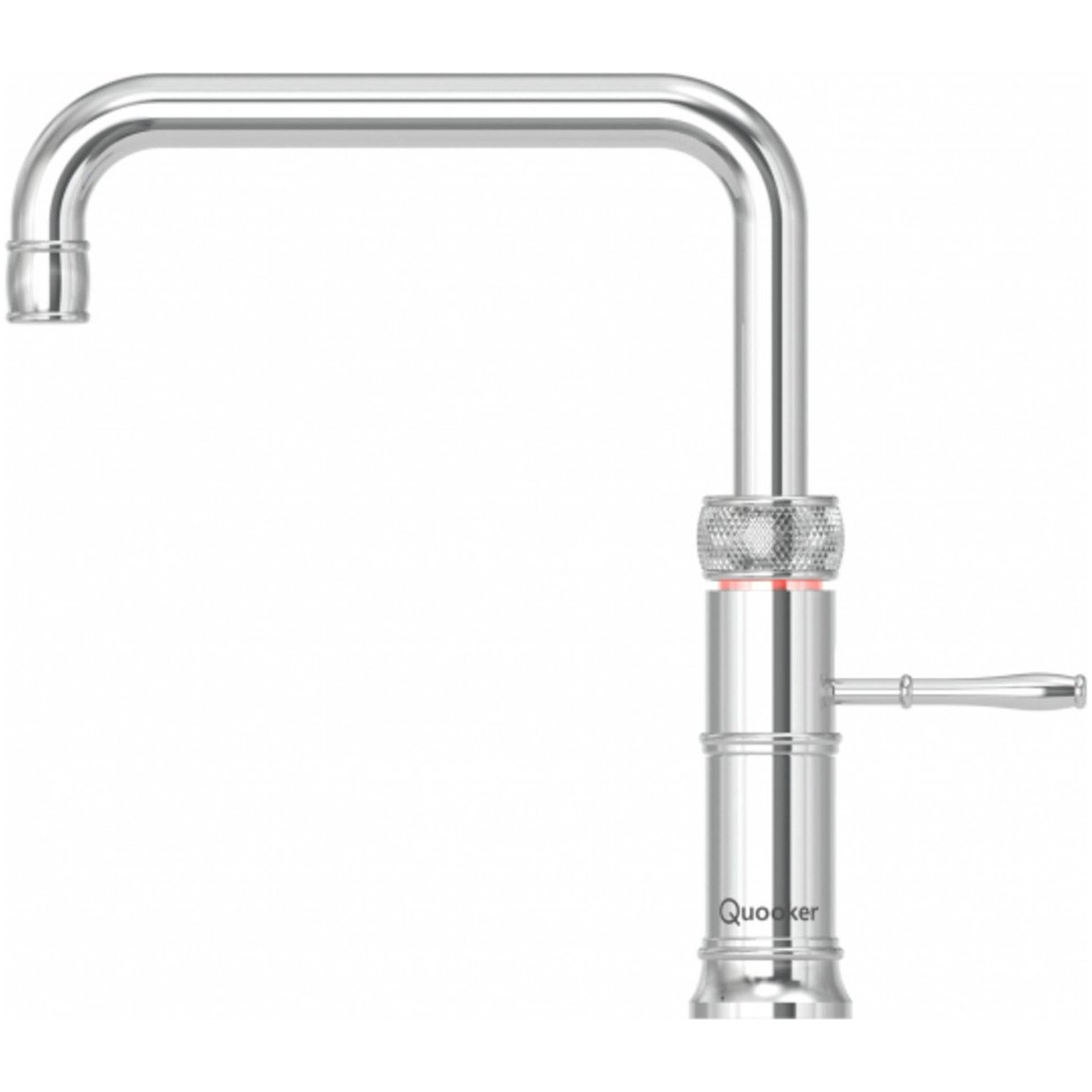 Quooker Classic Fusion Square Chroom Kraan Grijs | Quooker