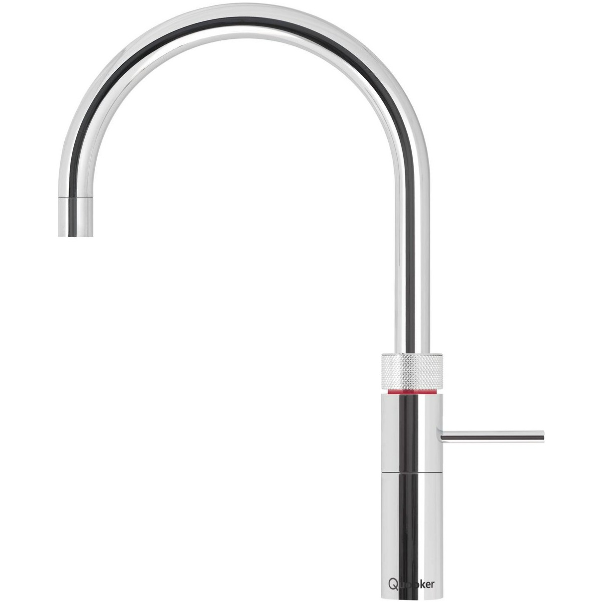 Quooker Fusion Round Chroom Kraan Grijs | Quooker