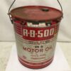 RB500 Motor Olieblik Vintage USA | The Dutch Pickers