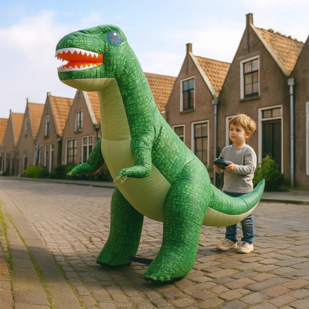 RC Inflatable Dino - 180 cm - Bestuurbare Dino | MikaMax