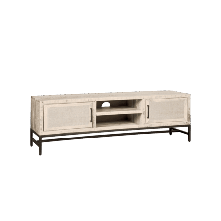 RENEW TV-meubel 'Carini' Hout en Webbing