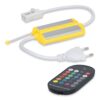 RGB LED Strip dimmer - Inclusief RF afstandsbediening - Geschikt voor RGB LED Strips Glow60 & Glow120 - Maximaal 1500 Watt | HOFTRONIC
