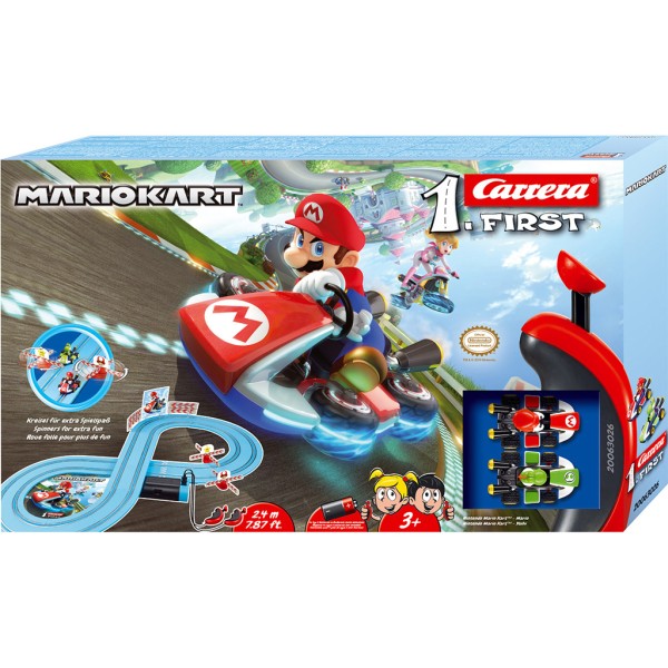 Racebaan Carrera First Mario Kart 240cm | Carrera