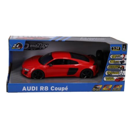 Radiografisch Bestuurbare Auto Audi 1:14 2.4g R8 Coupe Rood |