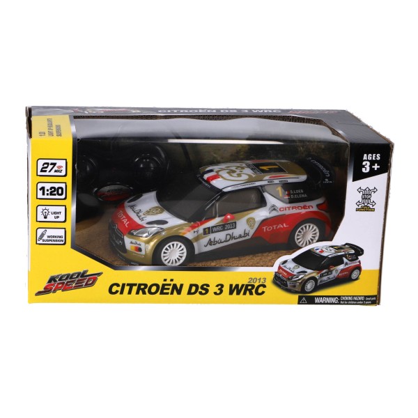 Radiografisch Bestuurbare Auto Citroen 1:20 Ds 3 Wrc |