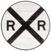 Railroad Crossing Houten Bord | 17% korting | Fiftiesstore
