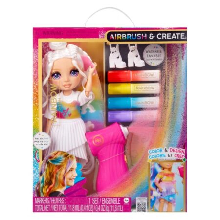 Rainbow High Air Brush & Create Fashion Doll Purple Eyes | MGA