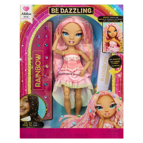 Rainbow High Be Dazzling Fashion Dolls Adeline Rose (pink) |