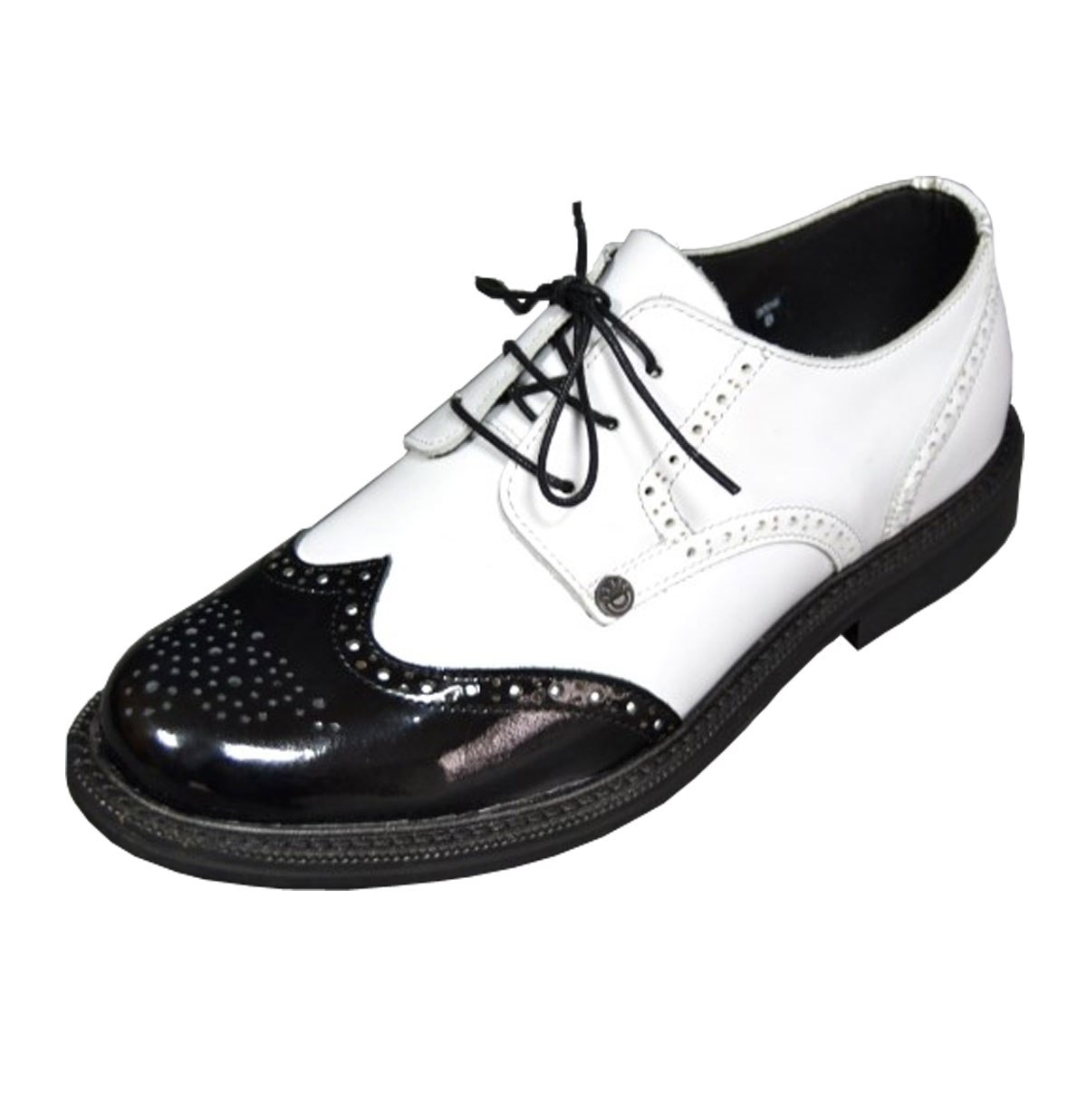 Rambla White Brogues-46 (NL) / 12 (UK) | Fiftiesstore