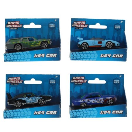 Rapid Wheels Auto Die Cast Single Pack | Rapid Wheels