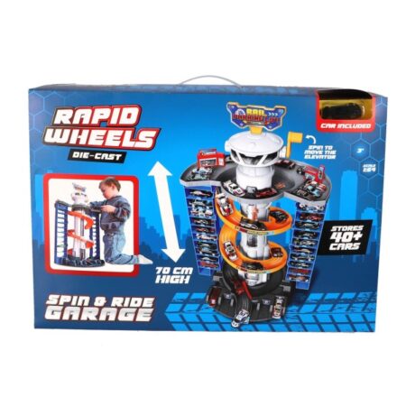 Rapid Wheels Garage Toren Opberg Voor 40+ Auto's Incl. Auto | Rapid Wheels