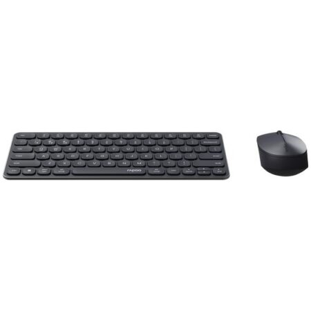 Rapoo 9010M Multi-mode Wireless Ultra-Slim Desktop Set Toetsenbord Zwart | Rapoo