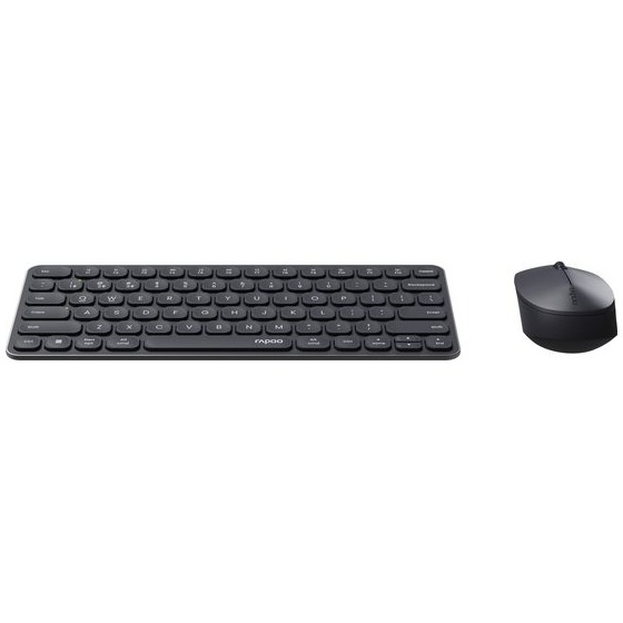 Rapoo 9010M Multi-mode Wireless Ultra-Slim Desktop Set Toetsenbord Zwart | Rapoo