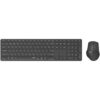 Rapoo 9800M Draadloze multimode Blade Combo Full Size Set Toetsenbord Grijs | Rapoo