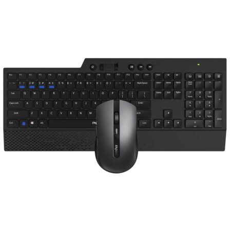 Rapoo Draadloos toetsenbord combo set 8200T Multi-mode QWERTY Toetsenbord Zwart | Rapoo