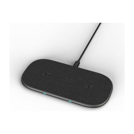Rapoo XC260 Dual Wireless Charging Pad 20W Oplader Grijs | Rapoo