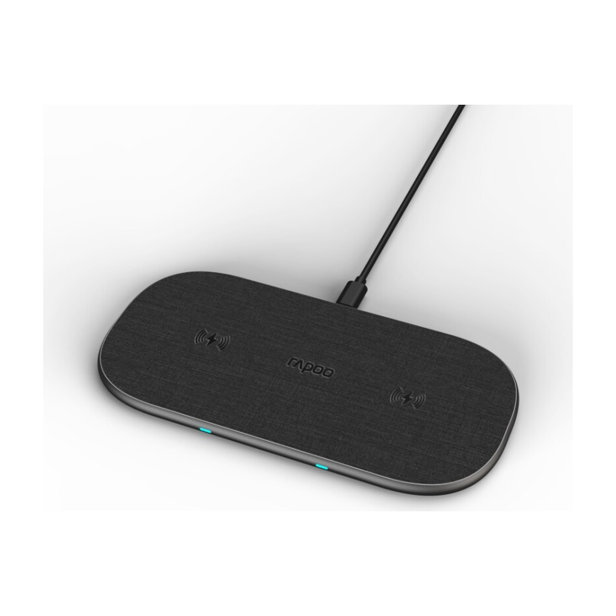 Rapoo XC260 Dual Wireless Charging Pad 20W Oplader Grijs | Rapoo