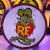 Rat Fink Logo Emaille Bord - Ø30 cm | Fiftiesstore
